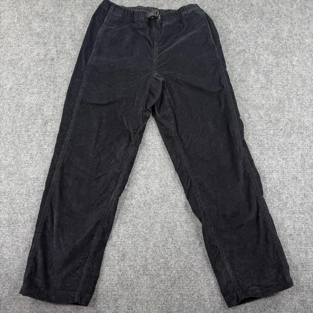 Levis Corduroy Climbing Pants S Black‎ Webbing Belt Utility Mens